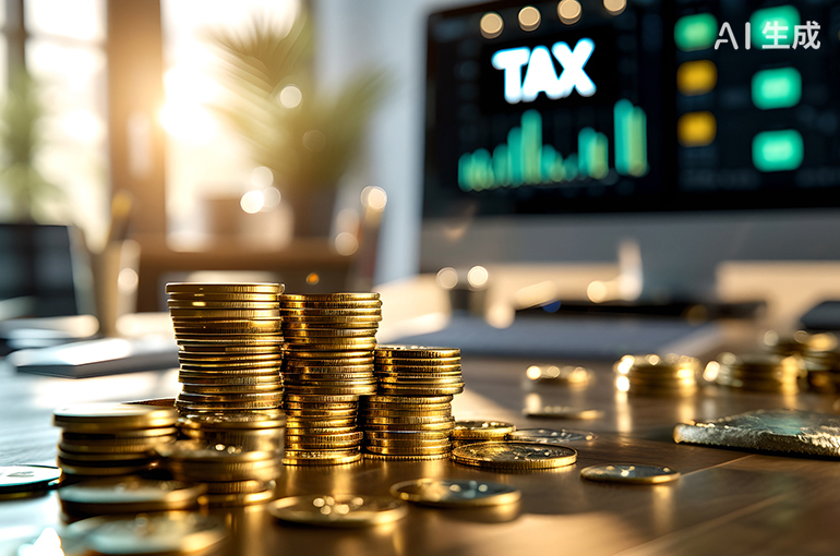 Listed Chinese Firms' Average Tax Burden Was About 5.6% in 2024, Report Says