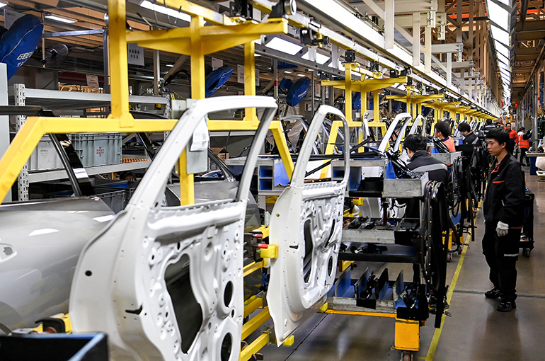 China's Factory Activity Drops for Eighth Straight Month Despite Small Uptick