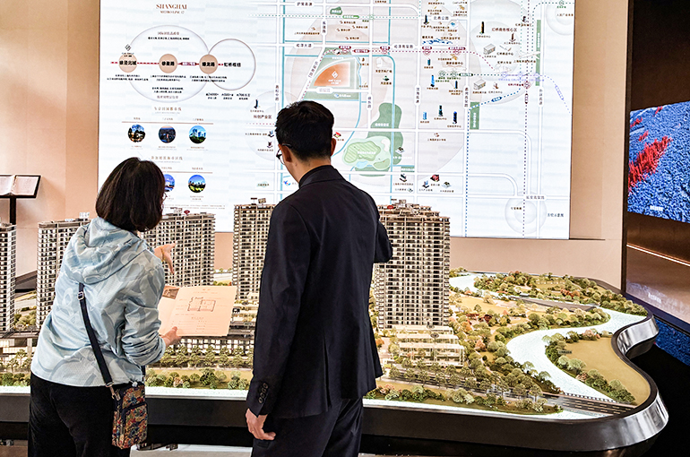 New Home Sales by Area in Key Chinese Cities Decline in First Quarter