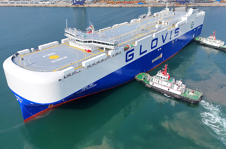 China’s CSSC Unit Delivers World’s Largest Ro-Ro Ship by Transport Capacity to South Korea’s HMM