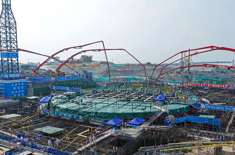 China's CGN Starts Building Fourth Hualong One Atomic Power Unit of Taipingling Project