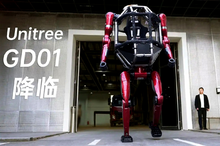 China's Unitree Debuts World's First Manned Transforming Mech for USD574,200