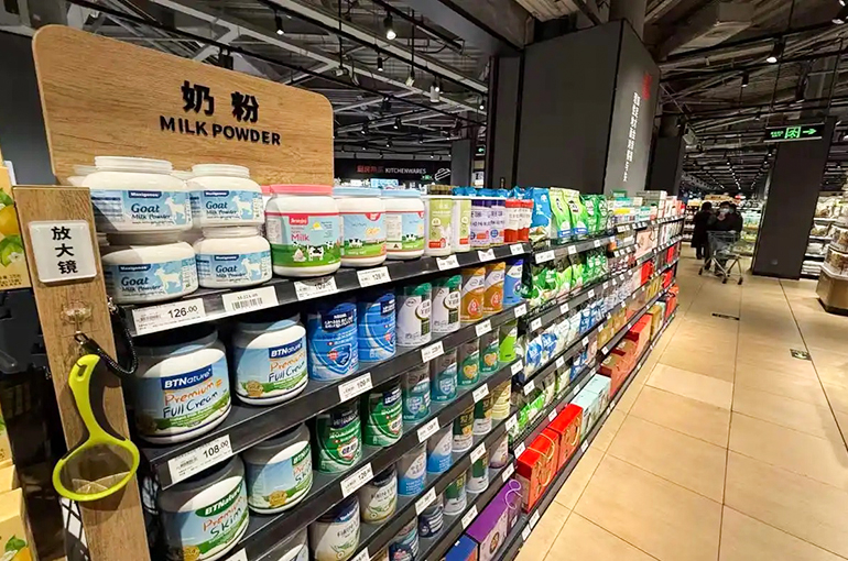 China’s Sales of Middle-Aged, Elderly Milk Powder Jump 27% in First Quarter