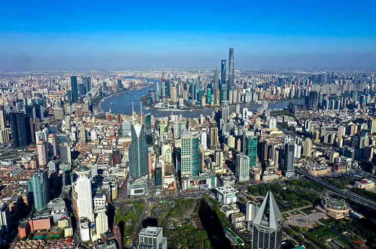 Shanghai Bags USD6.1 Billion in First-Half Land Auctions as Premiums Improve