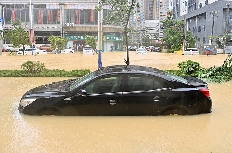 Typhoon Maysak Triggers Deadly Rains Impacting 55,000 People in China's Nanning