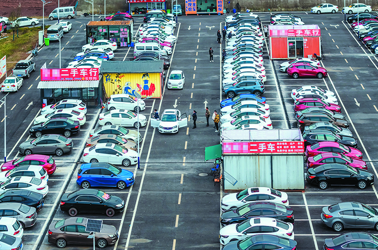 China’s Used Car Sales Almost Match New Vehicle Sales for First Time After Tax Break Changes