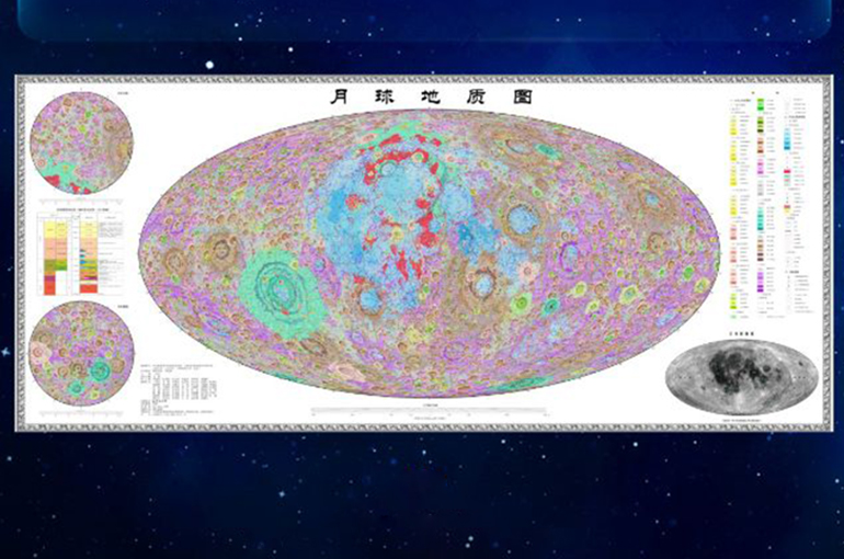 China Creates Highly Detailed Geological Map of the Moon