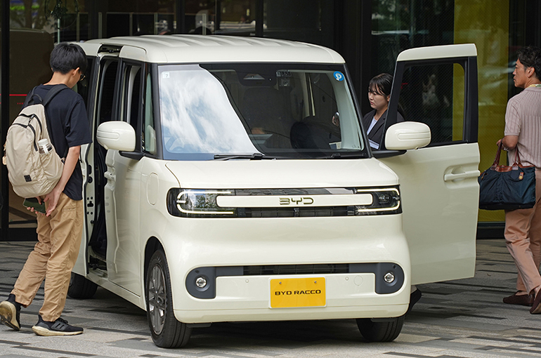 BYD Secures Over 1,000 Orders for Its Electric K-Car Racco in Japan in Two Weeks Since Launch