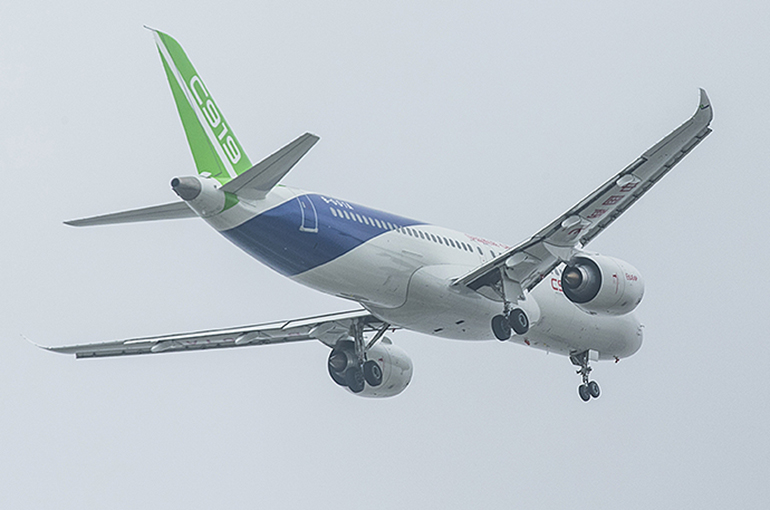 China-Made C919 Starts First Regular Int'l Passenger Service