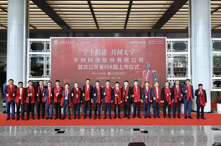 Unitree Robotics Closes Up 460% in Shanghai Trading Debut
