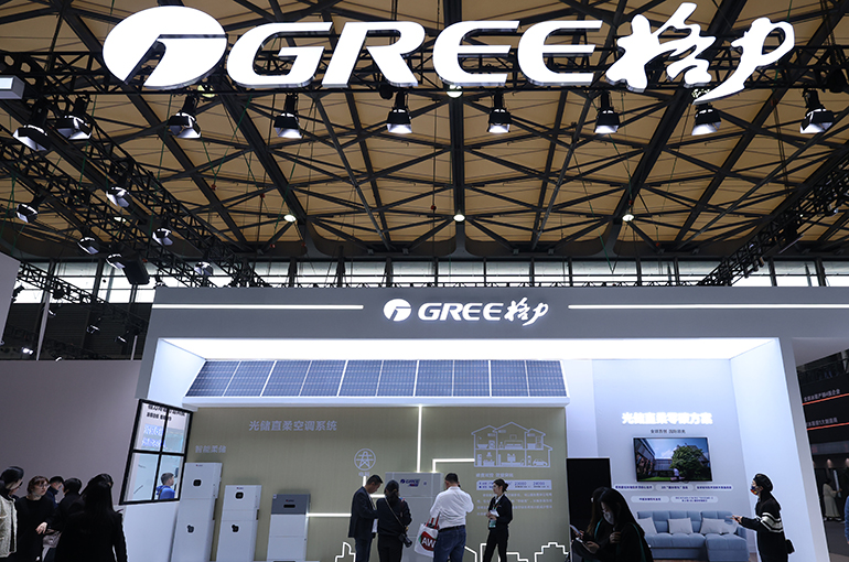 China’s Gree Sees First-Half Earnings Decline as Overseas Sales Fall, Costs Rise