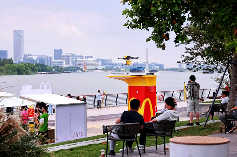 Shanghai Becomes Meituan’s Second City With Low-Altitude Drone Delivery Network