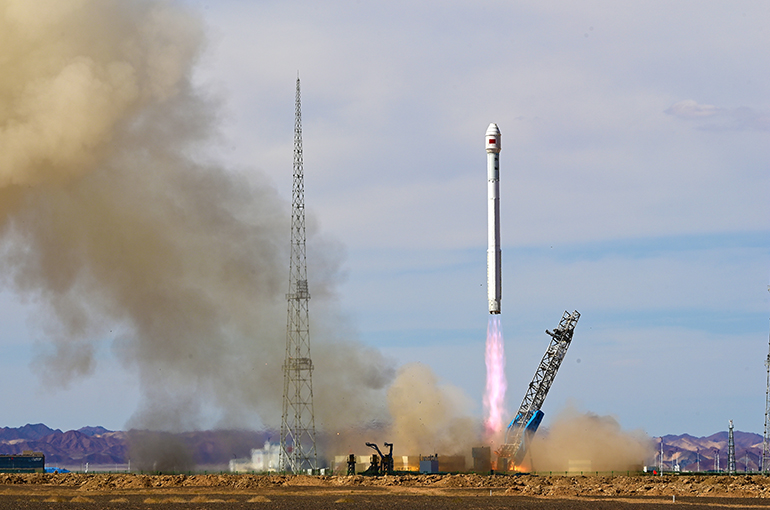 LandSpace Launches 10 Satellites for China's Starlink-Like Project